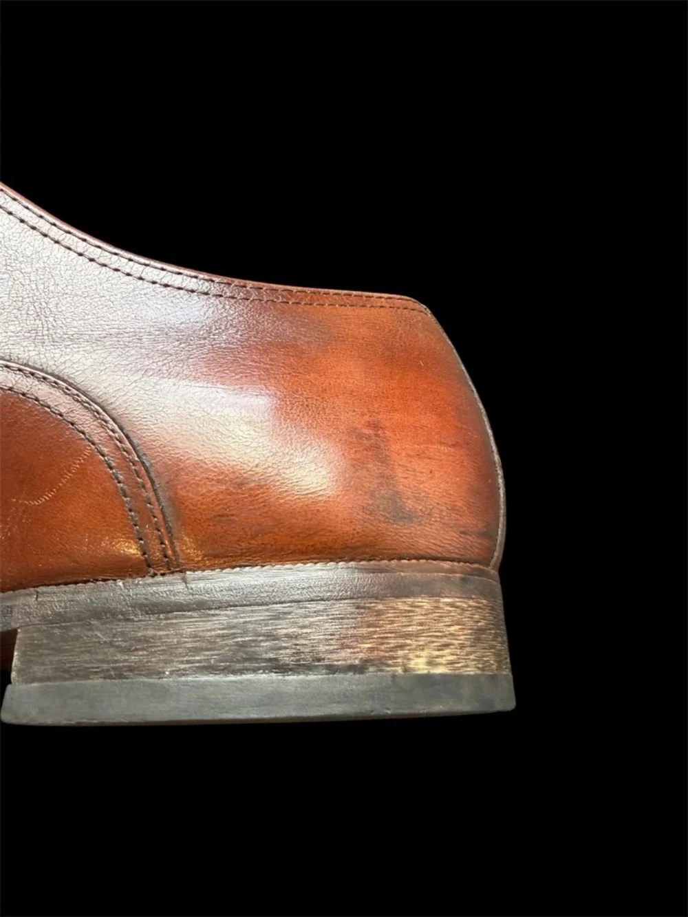 Florsheim Chestnut Brown Cap-Toe Oxford Dress Shoes‎